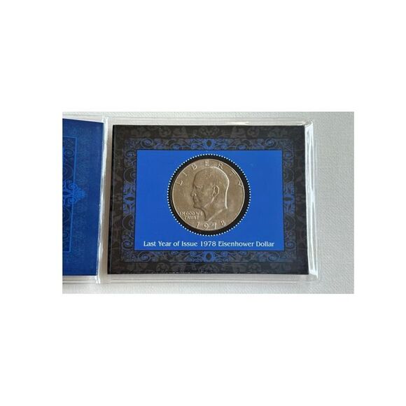 American Coin Treasures 1978 Last Year of Issue Eisenhower Dollar - Picture 3 of 8